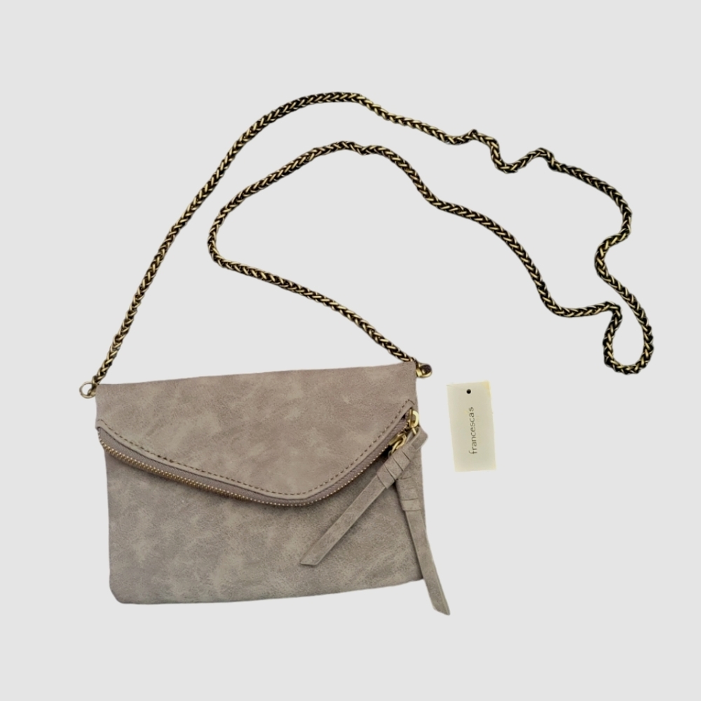 Francesca's Angled Flap Crossbody